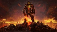 Create meme: male, doom, doom eternal