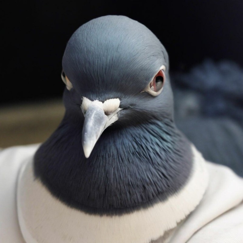 Create meme: blue pigeon, pigeon head, pigeons doves