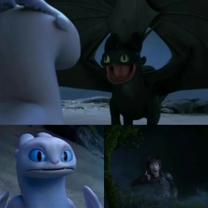 Создать мем: httyd 3, Как приручить дракона, беззубик грустный