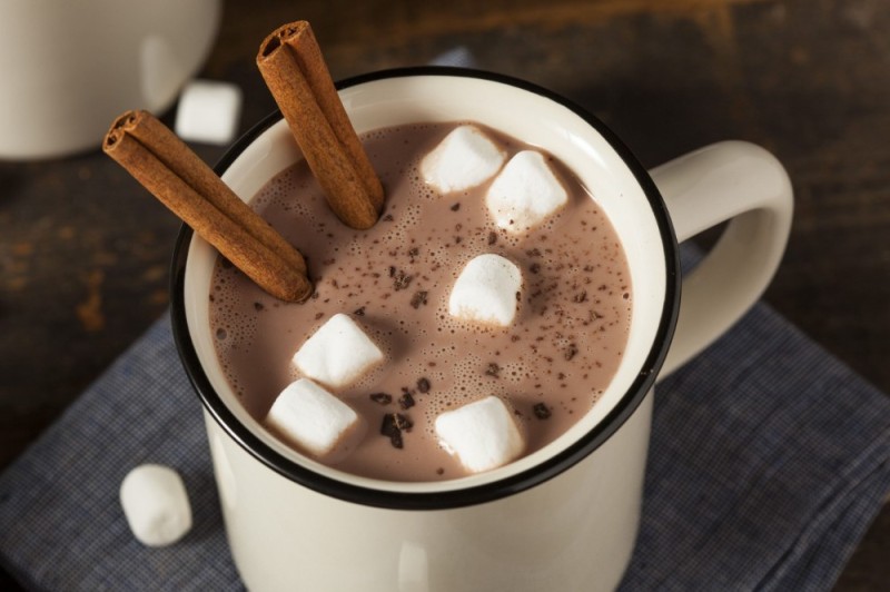 Create meme: hot chocolate with marshmallows, coffee with milk, hot chocolate 