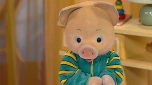 Create meme: piggy from Goodnight kids, piggy, piggy and Stepashka