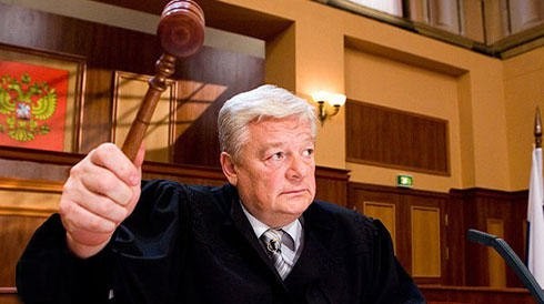 Create meme: the judge , judges of russia, the jury on NTV