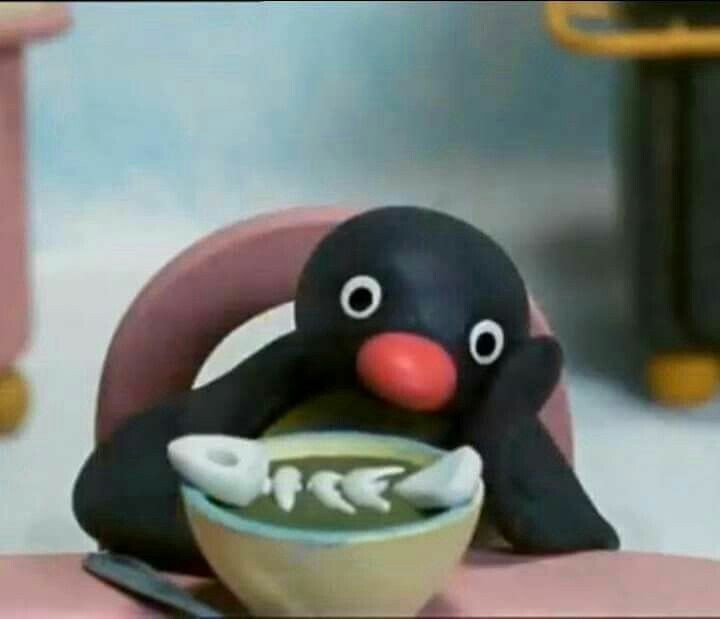 Create meme: plasticine penguin pingu, noot noot, pingu intro