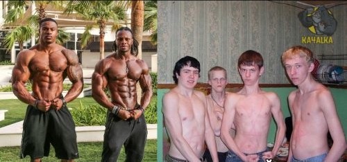 Create meme: bodybuilder , male bodybuilding, boy drishch