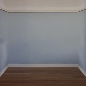 Create meme: empty room