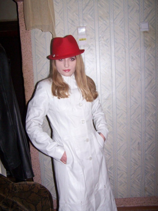 Create meme: white raincoat for women, women's raincoat, girl 