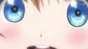 Создать мем: милые глазки аниме