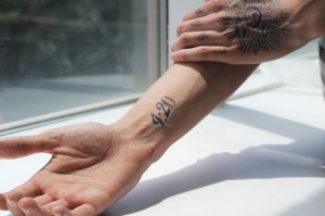 Create meme: small tattoo on wrist, small tattoos, tattoo