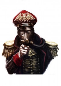 Create meme: Imperial Commissioner, warhammer imperial guard, imperial guard