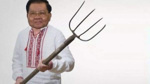 Create meme: people, Lyashko with a pitchfork, Oleg Lyashko with a pitchfork