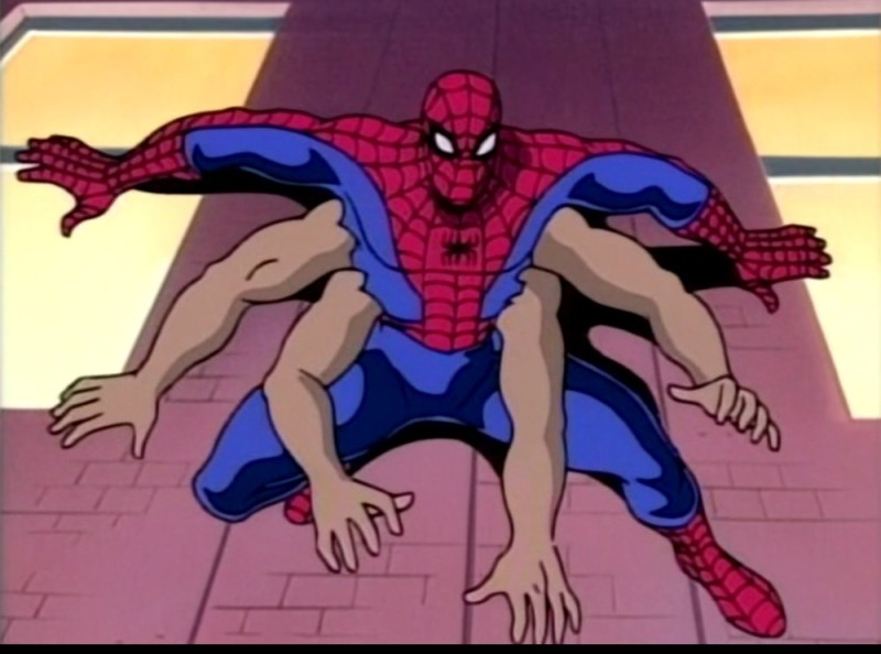Создать мем: друг человека паука, мульт человек паук, мультсериал человек паук