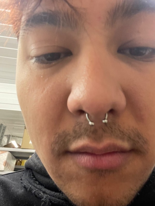 Create meme: the septum, septum of the nose, piercing septum