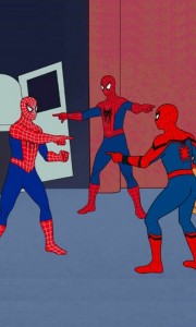 Create meme: meme Spiderman, spider-man