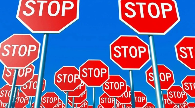 Create meme: a stop sign, stop , Stop stop