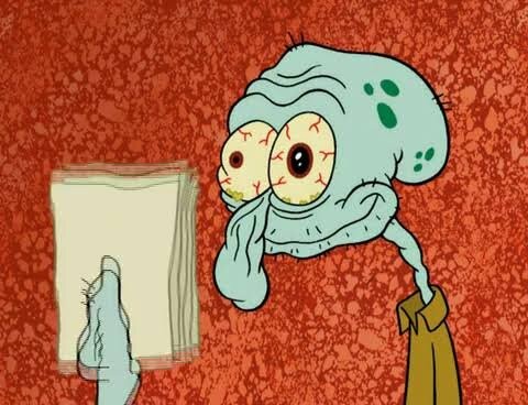 Create meme: tired squidward, spongebob squidward, memes of spongebob squidward