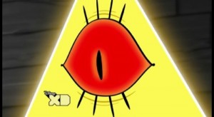 Create meme: Bill cipher