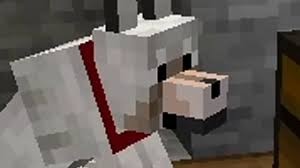 Create meme: The dog from minecraft, a dog from minecraft, dog minecraft