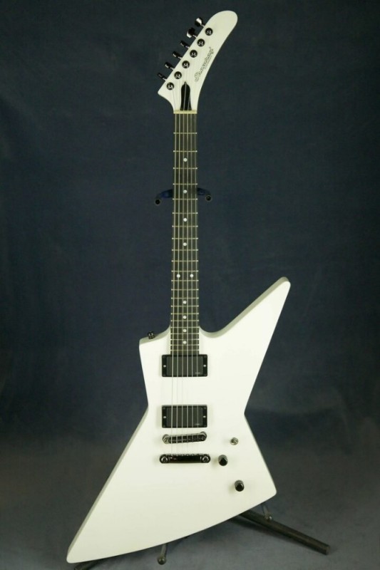 Создать мем: gibson explorer white, esp mx 220, гитара dean z79 белая