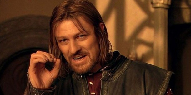 Create meme: Boromir , Sean bean Boromir, Boromir meme 