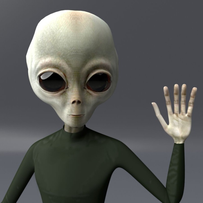 Create meme: grey aliens, the face of an alien , aliens 
