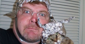 Create meme: the tinfoil hat meme, the cat in the tin foil hat, tin foil hat joke