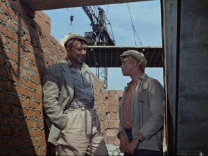 Создать мем: кадр из фильма, приключения шурика на стройке, операция ы и другие приключения шурика 1965