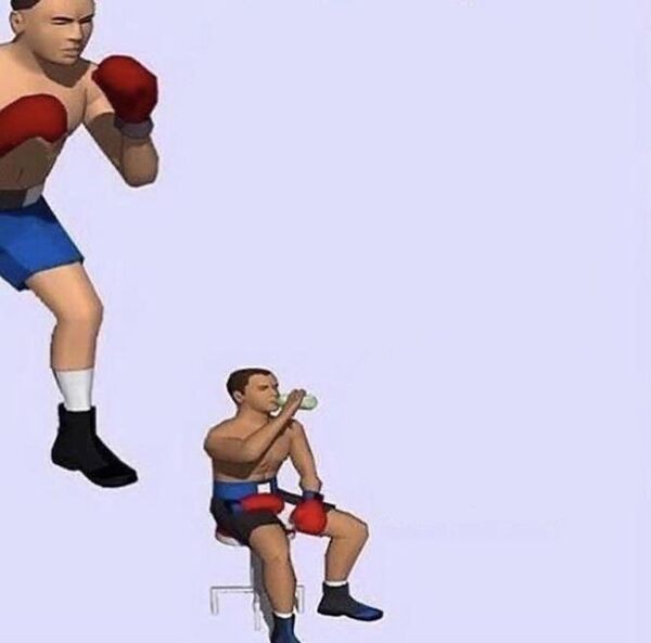Create meme: ok ima fight damn, Boxing , know your meme 