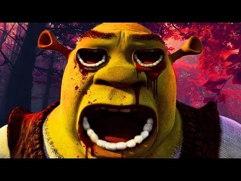 Create meme: Shrek , shrek swamp sim, shrek exe
