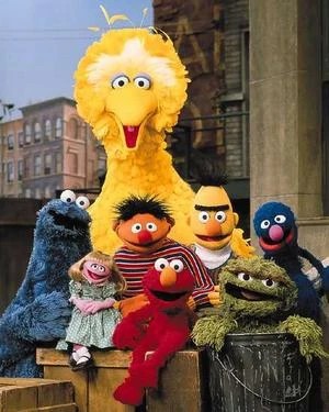 Create meme: sesame street heroes, a visit to the sesame street hospital, Sesame Street characters