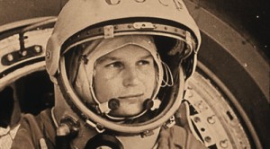 Create meme: space, the world's first woman cosmonaut, cosmonautics day