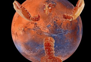 Создать мем: Воды Марса, Красная планета Марс, планета марс