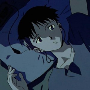 Create meme: Shinji Ikari anime 1995