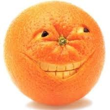 Create meme: annoying orange , orange with eyes, merry orange