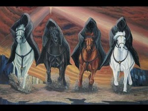 Создать мем: 4 horsemen of the apocalypse, четыре всадника, всадники апокалипсиса