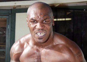 Create meme: Mike Tyson at the age of 53, Mike Tyson in 20 years, Tyson angry