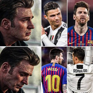 Create meme: the Avengers final film 2019 tears, Lionel Messi, messi vs ronaldo