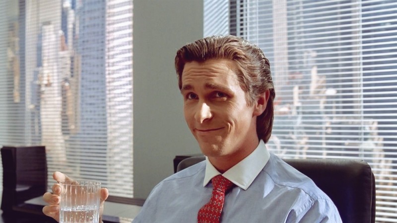 Create meme: american psycho 1, American psychopath Patrick Bateman, Patrick Bateman