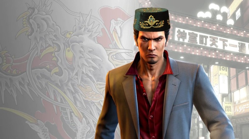 Создать мем: kazuma kiryu yakuza, kiryu kazuma, yakuza