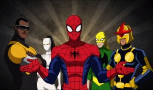 Create meme: spider man, ultimate spider man, marvel