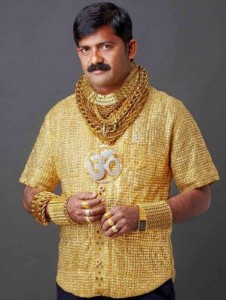 Create meme: male, gold shirt India, Indian man gold shirt