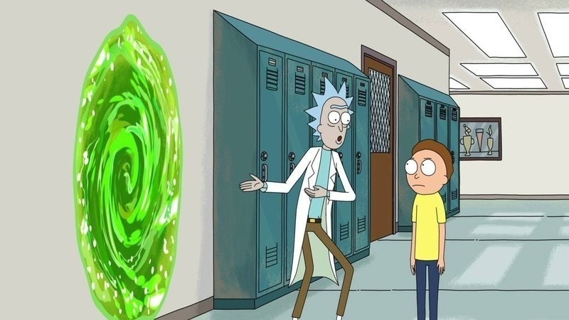 Create meme: Rick and Morty adventure for 20 minutes, Rick and Morty, Morty adventure for 20 minutes