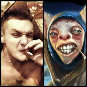 Create meme: dota 2 meepo, Iist DotA, dota