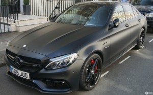 Создать мем: mercedes-benz w205, чёрный матовый мерседес, mercedes amg e 63