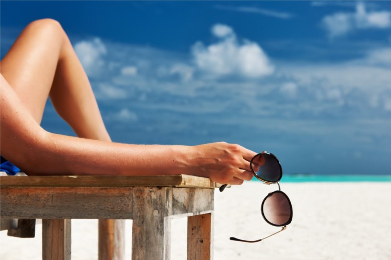 Create meme: summer vacation, summer beach, sunglasses sea