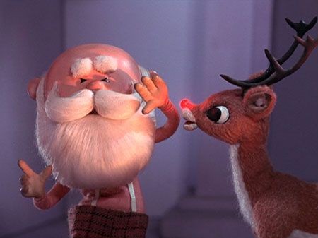 Создать мем: олень рудольф мультфильм, рудольф олененок, rudolph the red-nosed reindeer