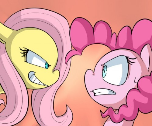 my little pony pinkie pie and fluttershy