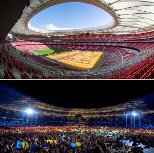 Create meme: stadium, the world Cup, the big arena of Luzhniki