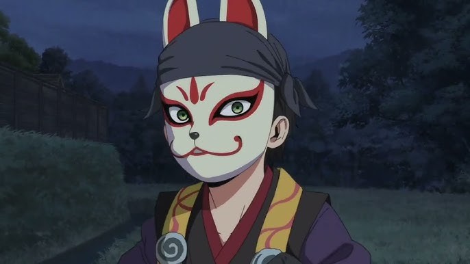 Create meme: anbu yamato mask, anime , kadzari genshin