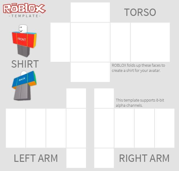 Create meme: template for clothes in roblox, clothes get, template for things in roblox