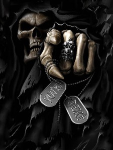 Create meme: skull of death, grim reaper